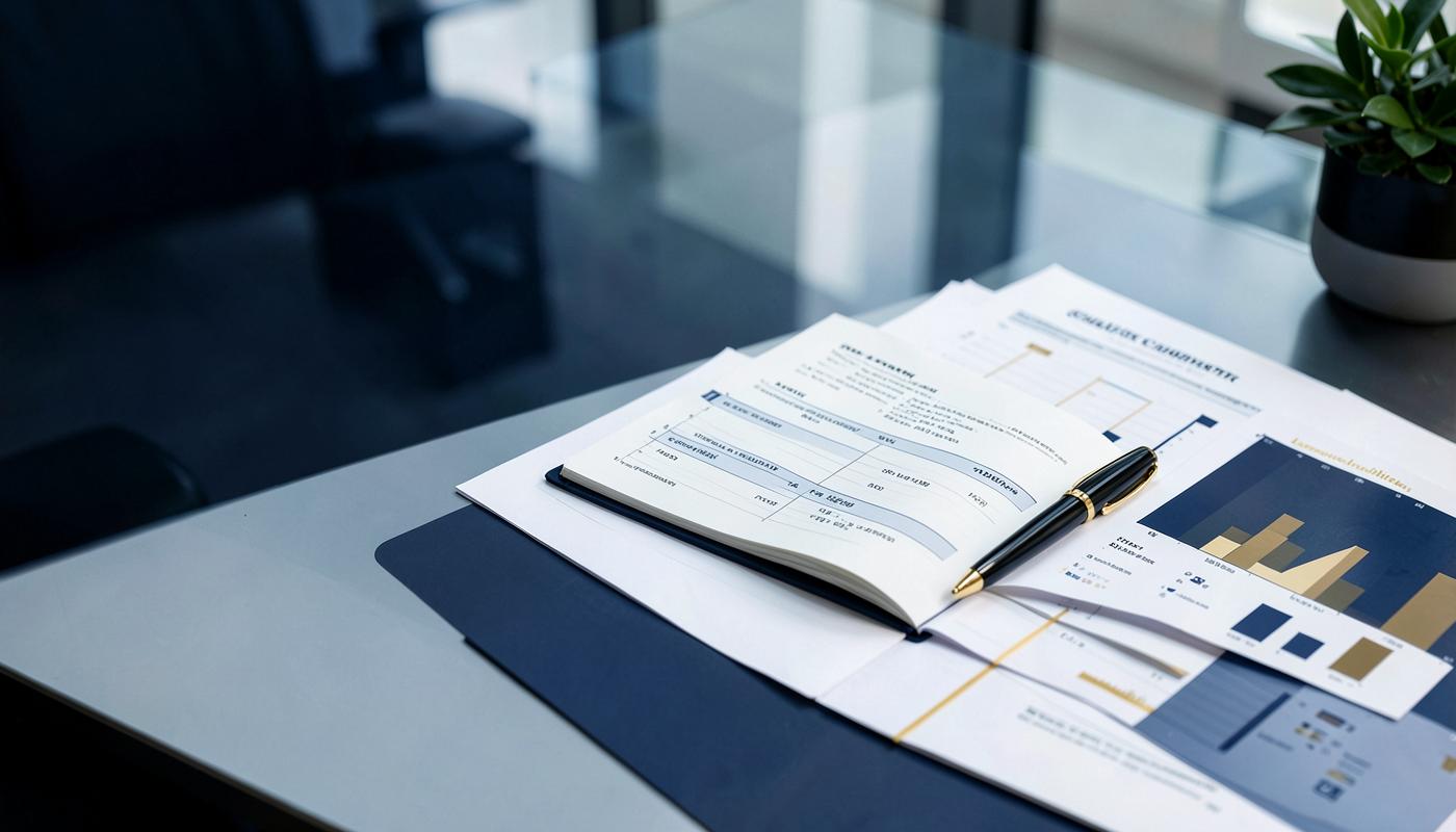 Strategy documents and charts prepared for an advisory engagement
